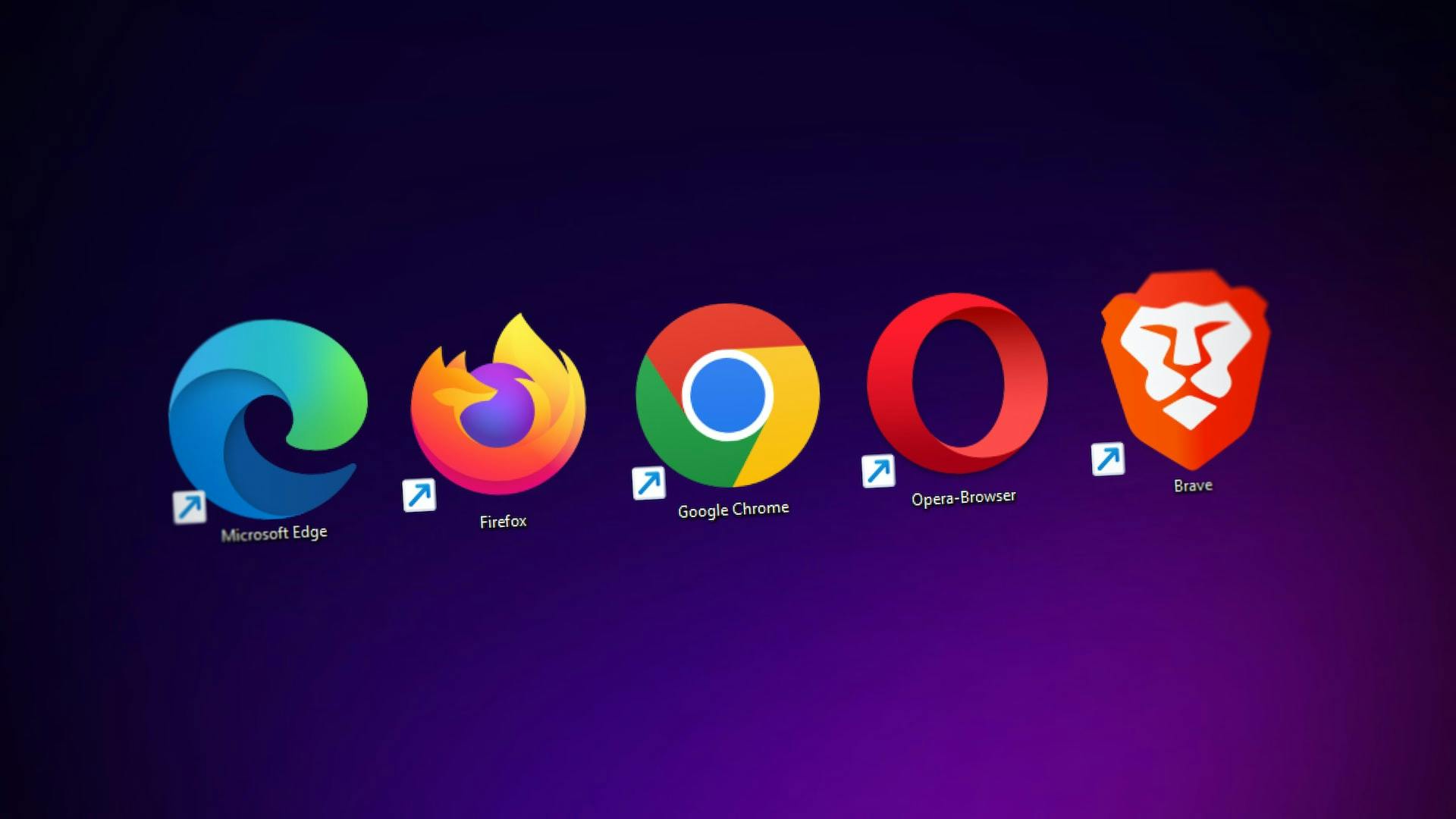 Multiple browsers on display